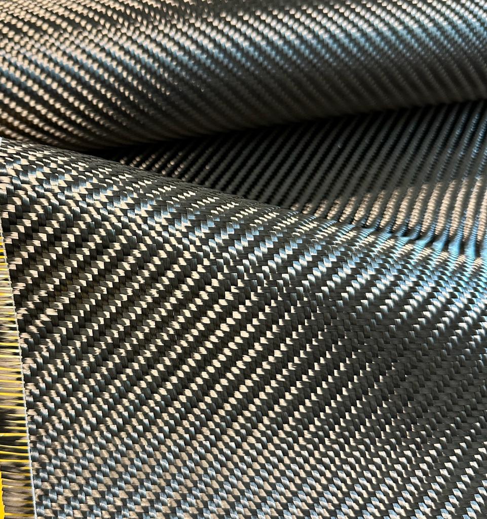Karbon Fiber Güçlendirme Kumaşı  600 gr/m2 12k–twill