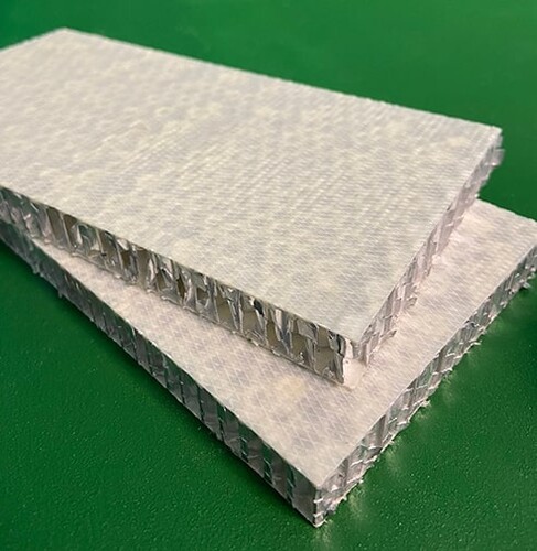 Aluminyum Honeycomb Panel T:15mm (FRP)