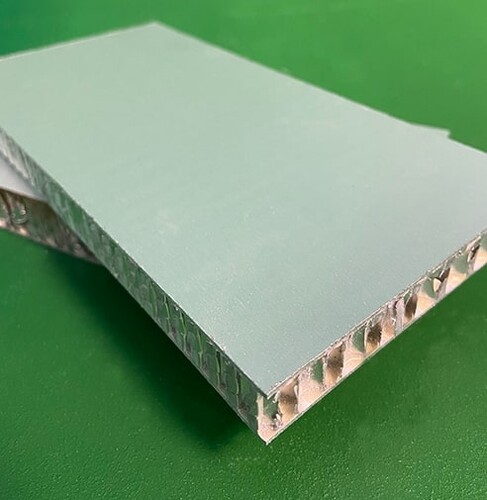 Alüminyum Honeycomb Panel T:10mm