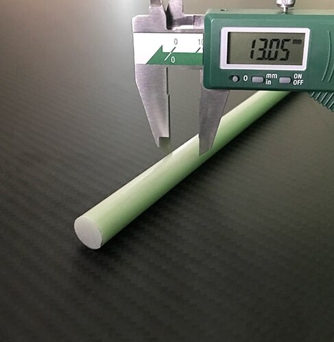 Cam Fiber Çubuk Çap:13mm