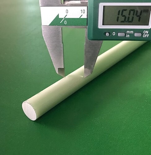 Cam Fiber Çubuk Çap:15mm