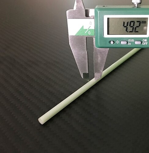 Glass Fiber Rod Diameter: 5mm