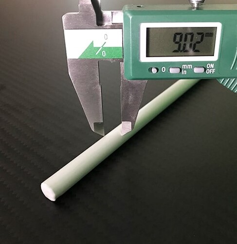 Cam Fiber Çubuk Çap:9mm