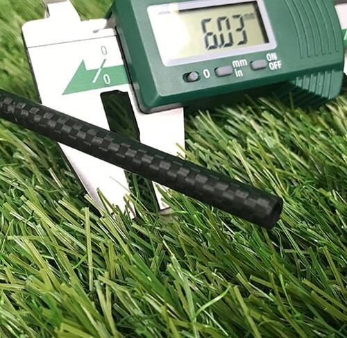 Karbon Fiber Boru 3K Desenli Çap:6mm-5mm