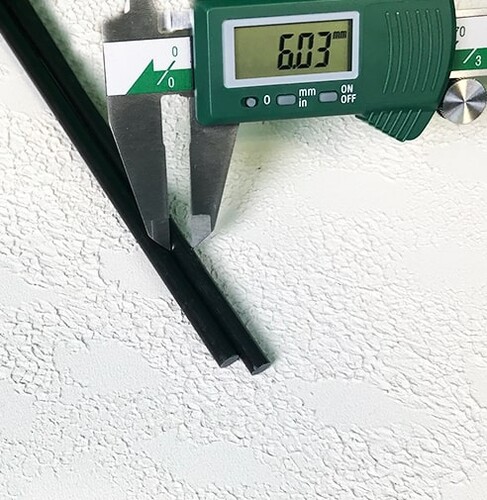 Carbon Fiber Rod Diameter: 6mm